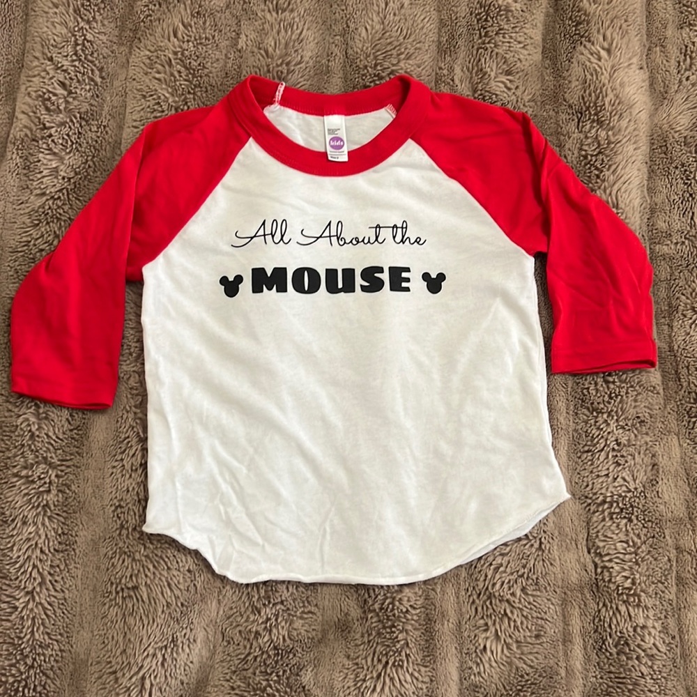 Mickey/Minnie Mouse -Disney inspired shirt